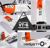 Beechcraft T-34 T-34B Mentor VT-5 TAW, US NAVY - 1/48 Scale Plastic Model Kit (Assembly Required) by Italeri