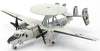 Grumman E-2 E-2C Hawkeye VAW-113 "Black Eagles" US NAVY 1/144 Scale Plastic Model Kit (Assembly Required) by Academy