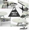 Grumman E-2 E-2C Hawkeye VAW-113 "Black Eagles" US NAVY 1/144 Scale Plastic Model Kit (Assembly Required) by Academy