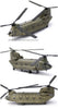 Boeing CH-47 Chinook D/F/J HC.Mk.I "4 Nations" 1/144 Scale Plastic Model Kit (Assembly Required) by Academy