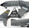 Boeing 737 Colombian Air Force - Indonesian Air Force 1/144 Scale Plastic Model Kit (Assembly Required) by Academy