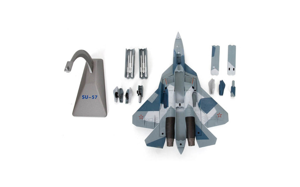 Sukhoi Su-57 5th Generation Stealth Russian Fighter - Blue Splinter Ca ...