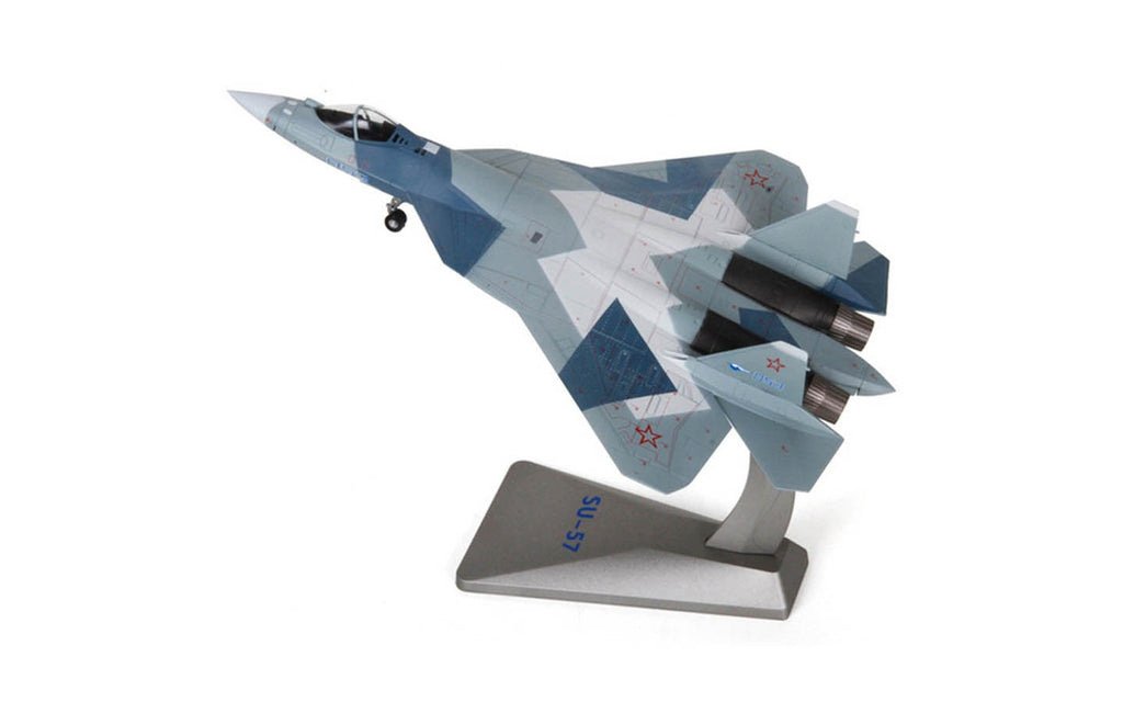 Sukhoi Su-57 5th Generation Stealth Russian Fighter - Blue Splinter Ca ...