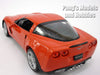 2007 Chevrolet Corvette Z06 - RED - 1/24 Diecast Metal Model by Welly