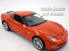 2007 Chevrolet Corvette Z06 - RED - 1/24 Diecast Metal Model by Welly