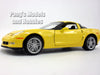 2007 Chevrolet Corvette Z06 - YELLOW - 1/24 Diecast Metal Model by Welly