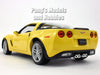 2007 Chevrolet Corvette Z06 - YELLOW - 1/24 Diecast Metal Model by Welly