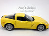 2007 Chevrolet Corvette Z06 - YELLOW - 1/24 Diecast Metal Model by Welly