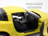 2007 Chevrolet Corvette Z06 - YELLOW - 1/24 Diecast Metal Model by Welly