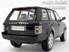2001 Land Rover Range Rover (L322) Black 1/24 Diecast Metal Model by Welly