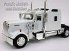 Kenworth W900 Sleeper Truck Cab - WHITE - 1/32 Scale Diecast Model by NewRay