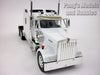 Kenworth W900 Sleeper Truck Cab - WHITE - 1/32 Scale Diecast Model by NewRay