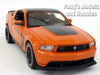 2012 Ford Mustang Boss 302 - Orange - 1/24 Scale Diecast Model by Maisto