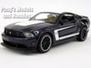 2012 Ford Mustang Boss 302 - Black - 1/24 Scale Diecast Model by Maisto