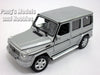 2014 Mercedes-Benz G-Class G-500 - SILVER - 1/24 Diecast Metal Model by Welly