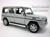 2014 Mercedes-Benz G-Class G-500 - SILVER - 1/24 Diecast Metal Model by Welly