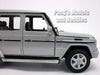 2014 Mercedes-Benz G-Class G-500 - SILVER - 1/24 Diecast Metal Model by Welly