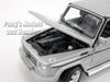 2014 Mercedes-Benz G-Class G-500 - SILVER - 1/24 Diecast Metal Model by Welly