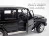 2014 Mercedes-Benz G-Class G-500 - BLACK - 1/24 Diecast Metal Model by Welly