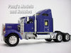 Kenworth W900 Extended Cab Truck - BLUE - 1/32 Scale Diecast Metal and Plastic Model by Welly