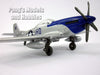 North American P-51 P-51D Mustang 1/48 Scale Model Kit (Assembly Needed) by NewRay