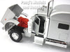 Peterbilt Model 389 Semi Truck Extended Sleeper Cab - SILVER - 1/32 Scale Diecast Model by NewRay