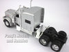 Peterbilt Model 389 Semi Truck Extended Sleeper Cab - SILVER - 1/32 Scale Diecast Model by NewRay