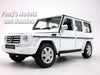 2014 Mercedes-Benz G-Class G-500 - WHITE - 1/24 Diecast Metal Model by Welly