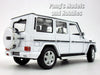 2014 Mercedes-Benz G-Class G-500 - WHITE - 1/24 Diecast Metal Model by Welly