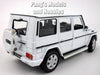 2014 Mercedes-Benz G-Class G-500 - WHITE - 1/24 Diecast Metal Model by Welly