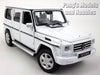 2014 Mercedes-Benz G-Class G-500 - WHITE - 1/24 Diecast Metal Model by Welly
