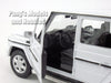 2014 Mercedes-Benz G-Class G-500 - WHITE - 1/24 Diecast Metal Model by Welly