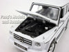 2014 Mercedes-Benz G-Class G-500 - WHITE - 1/24 Diecast Metal Model by Welly