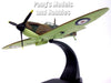 Supermarine Spitfire MKI 92 Sqn RAF 1940 1/72 Scale Diecast Metal Model by Oxford