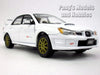 2006 Subaru Impreza WRX STI - WHITE - 1/24 Scale Diecast Metal Model by Motormax