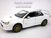 2006 Subaru Impreza WRX STI - WHITE - 1/24 Scale Diecast Metal Model by Motormax