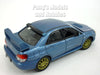 2006 Subaru Impreza WRX STI - BLUE - 1/24 Scale Diecast Metal Model by Motormax