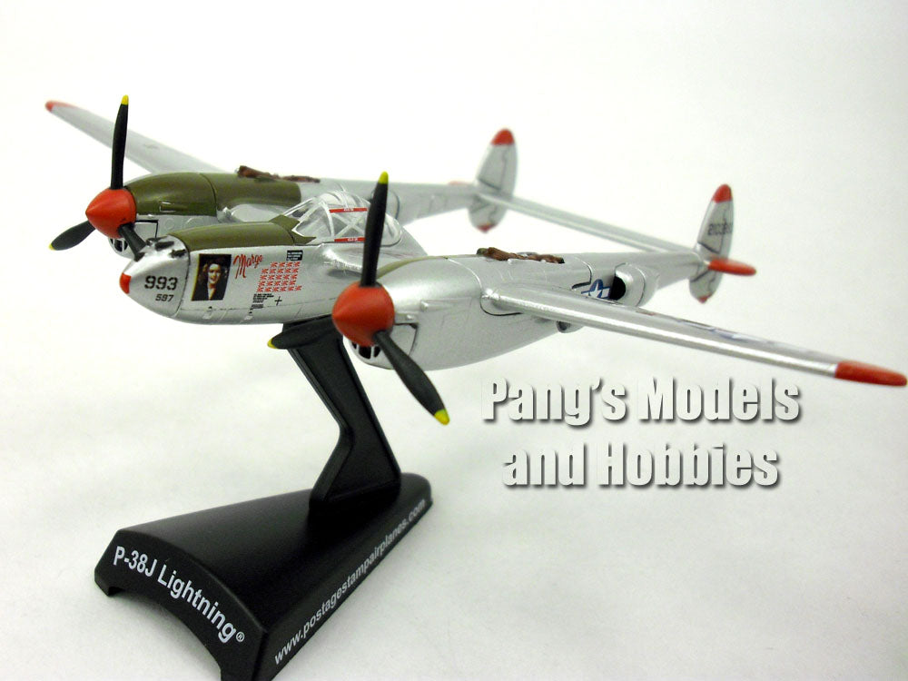 Lockheed P-38 P-38J Lightning "Marge",Richard Ira "Dick" Bong 1/115 Scale Diecast Metal Model by Daron
