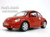 Volkswagen (VW) New Beetle - Red - 1/25 Scale Diecast Metal Model by Maisto