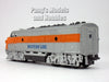 7 Inch Diesel Electric Train Locomotive Western Line 1/94 Diecast Scale Model