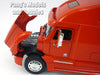 Freightliner Columbia Extended Cab - RED - 1/32 Scale Diecast Metal and Plastic Model by Welly