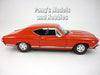 1968 Chevrolet Chevelle SS 396 - RED - 1/24 Diecast Metal Model by Welly