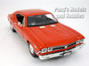 1968 Chevrolet Chevelle SS 396 - RED - 1/24 Diecast Metal Model by Welly