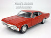 Chevrolet Impala 1965 SS 396 - RED - 1/24 Diecast Metal Model by Welly