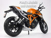 2016 KTM 1290 Super Duke R Display - Display Base 1/12 Scale Diecast Model Motorcycle by Maisto