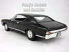 1968 Chevrolet Chevelle SS 396 - BLACK - 1/24 Diecast Metal Model by Welly