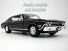 1968 Chevrolet Chevelle SS 396 - BLACK - 1/24 Diecast Metal Model by Welly