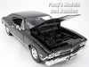 1968 Chevrolet Chevelle SS 396 - BLACK - 1/24 Diecast Metal Model by Welly