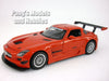 2011 Mercedes-Benz SLS AMG GT3 - RED - 1/24 Scale Diecast Metal Model by Motormax