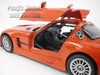 2011 Mercedes-Benz SLS AMG GT3 - RED - 1/24 Scale Diecast Metal Model by Motormax